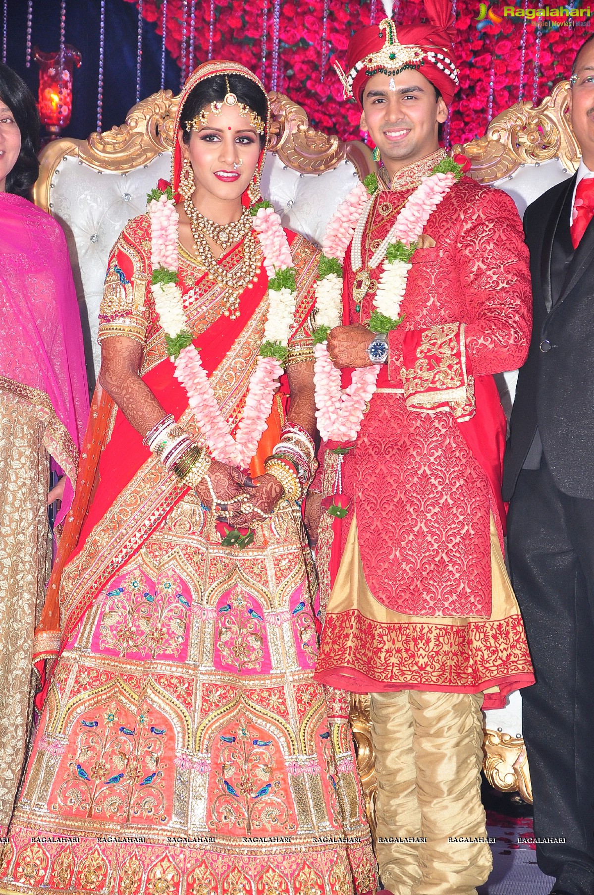 Trupti and Ankit Wedding Reception, Hyderabad