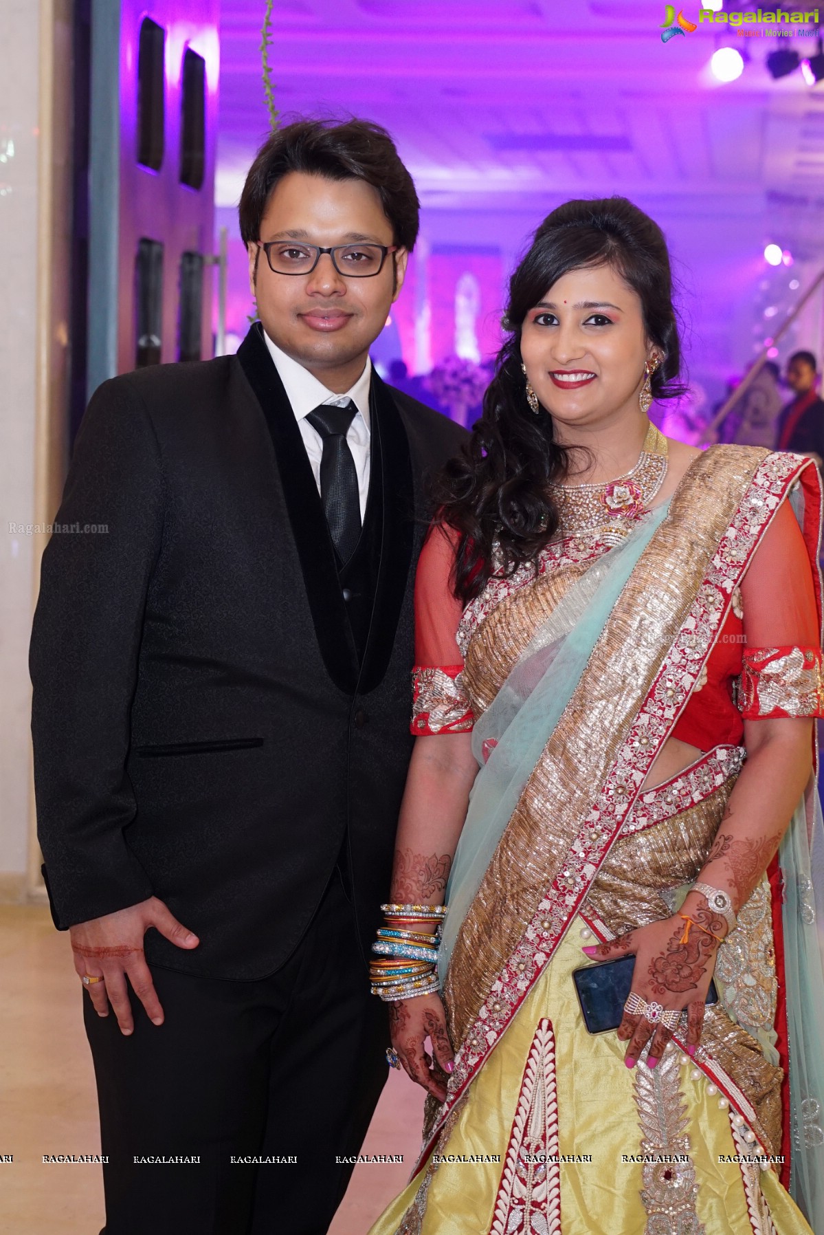 Trupti and Ankit Wedding Reception, Hyderabad