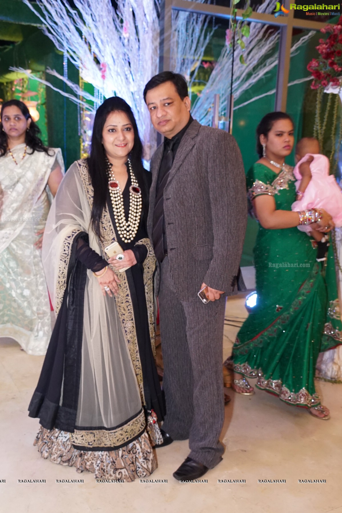 Trupti and Ankit Wedding Reception, Hyderabad