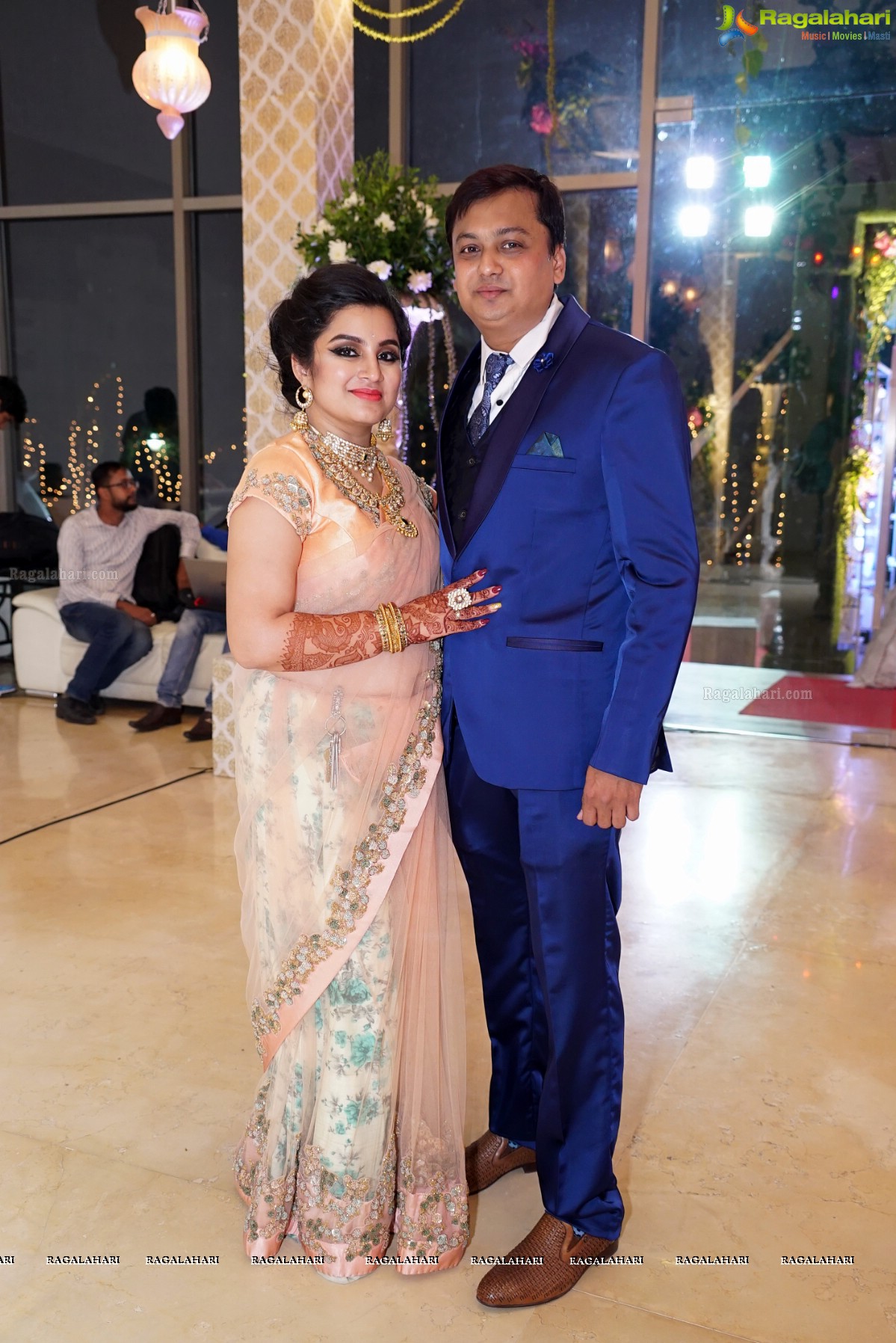 Trupti and Ankit Wedding Reception, Hyderabad