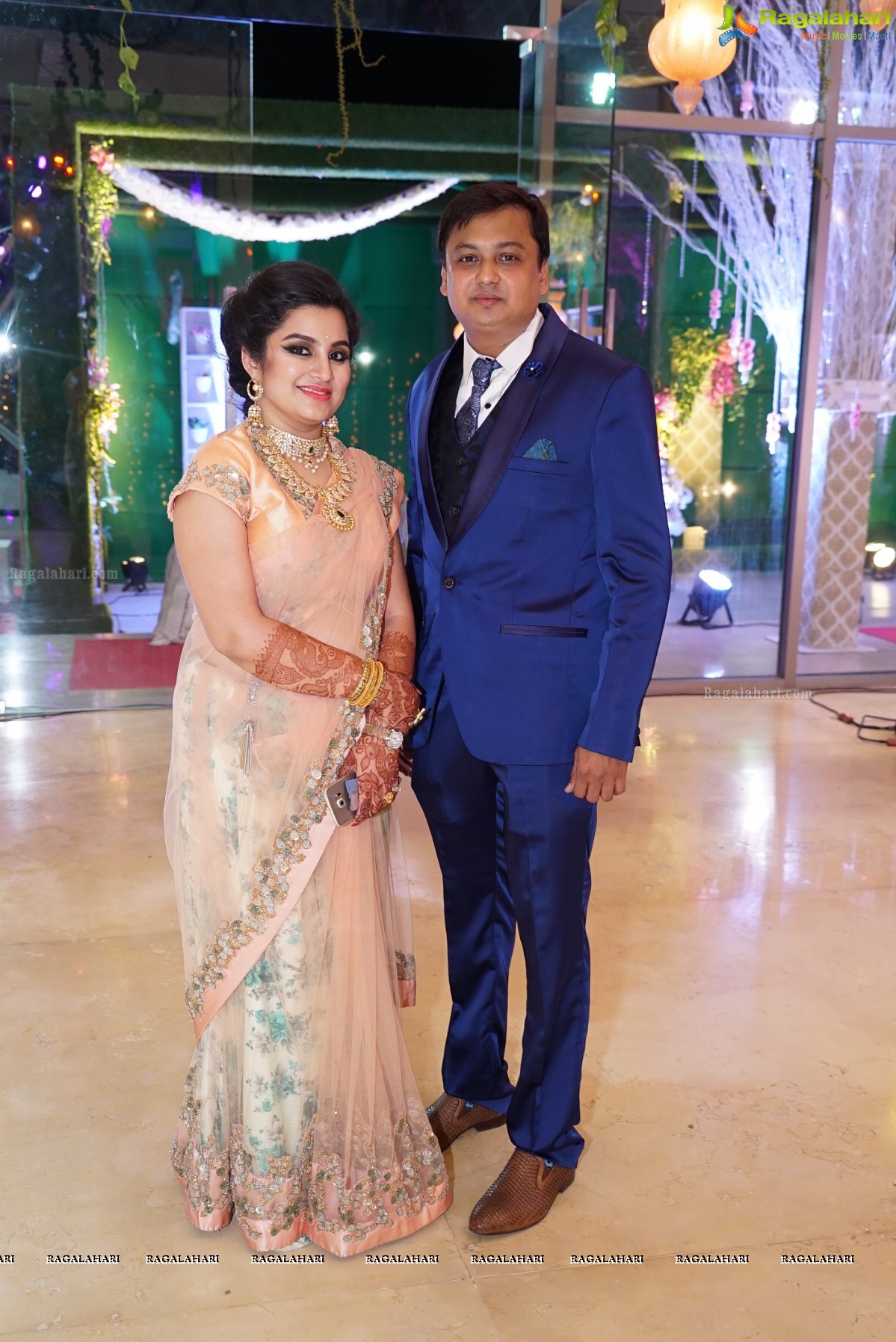 Trupti and Ankit Wedding Reception, Hyderabad