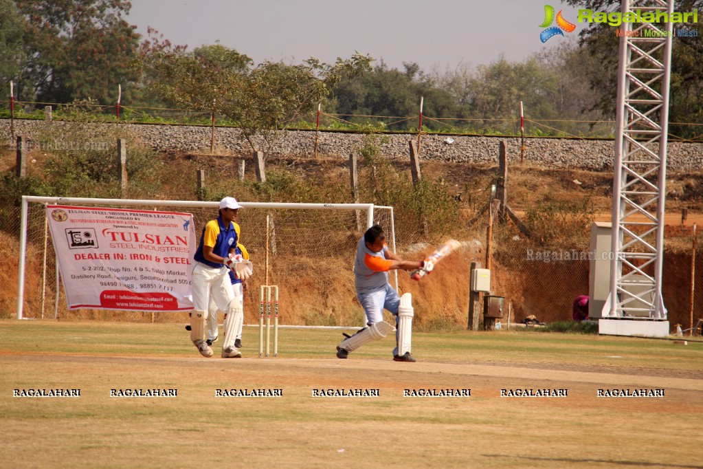 Tulsian Steel Shisma Premier League at Saraswathi Cricket Ground