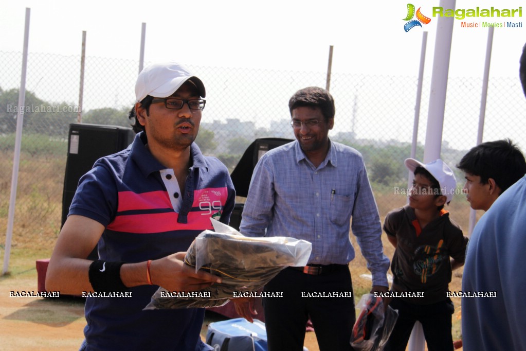 Tulsian Steel Shisma Premier League at Saraswathi Cricket Ground