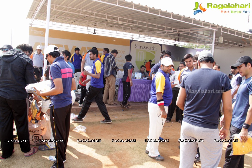 Tulsian Steel Shisma Premier League at Saraswathi Cricket Ground