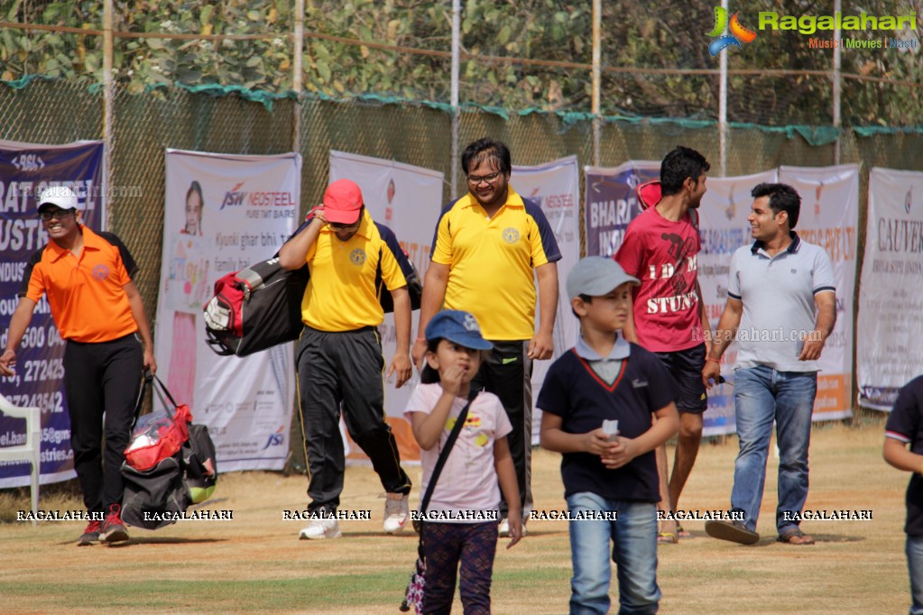 Tulsian Steel Shisma Premier League at Saraswathi Cricket Ground