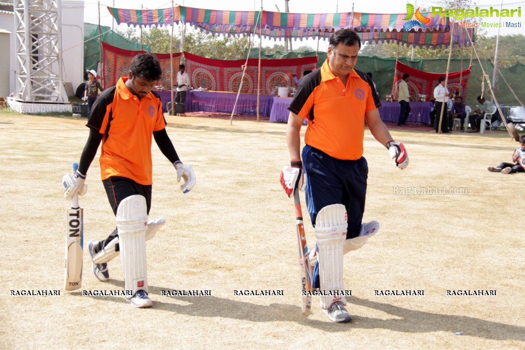 Tulsian Steel Shisma Premier League at Saraswathi Cricket Ground