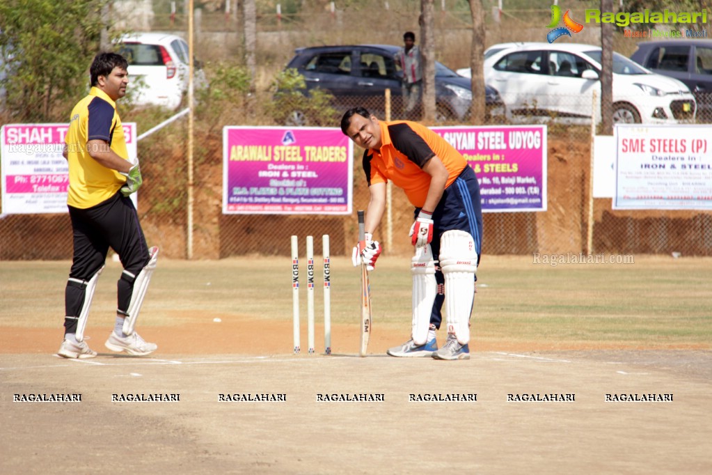 Tulsian Steel Shisma Premier League at Saraswathi Cricket Ground