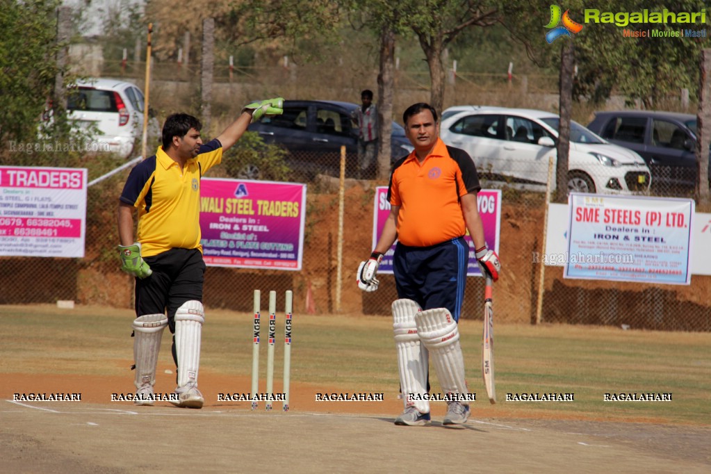 Tulsian Steel Shisma Premier League at Saraswathi Cricket Ground