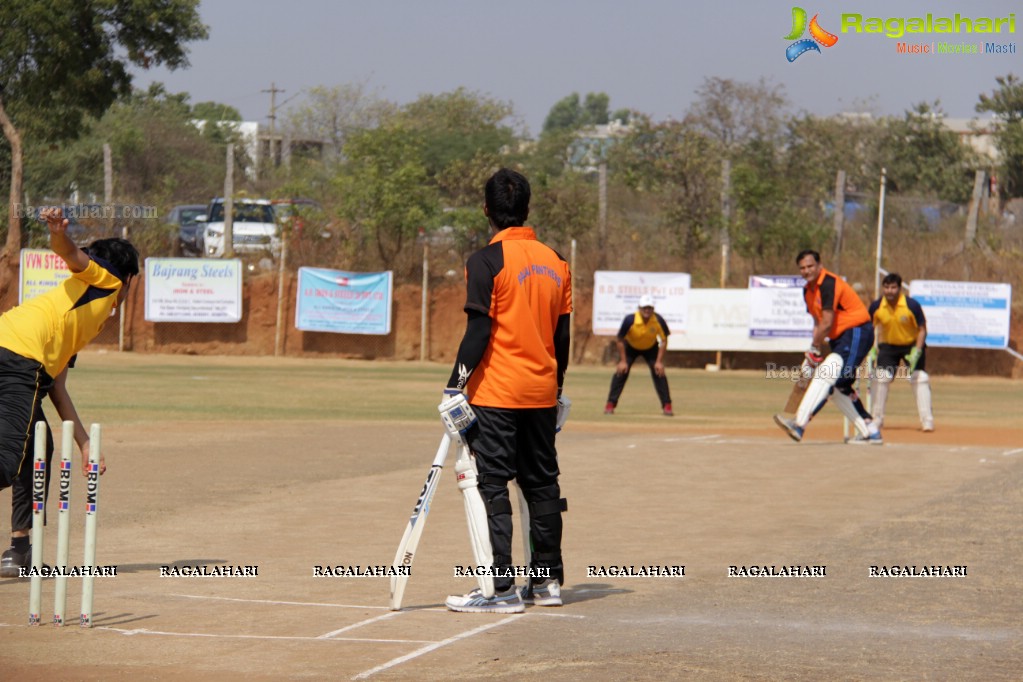 Tulsian Steel Shisma Premier League at Saraswathi Cricket Ground