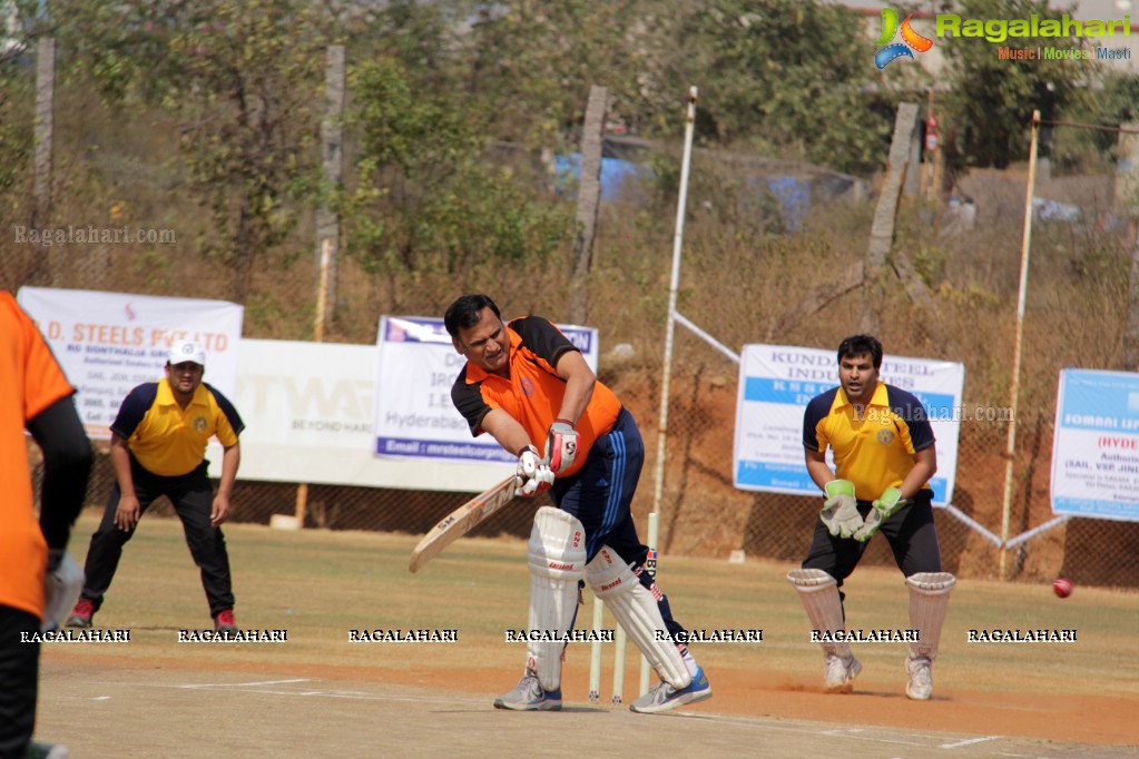 Tulsian Steel Shisma Premier League at Saraswathi Cricket Ground