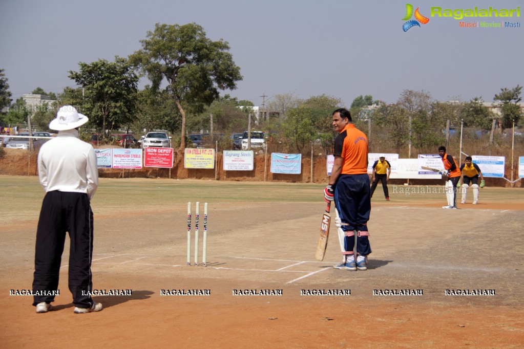 Tulsian Steel Shisma Premier League at Saraswathi Cricket Ground