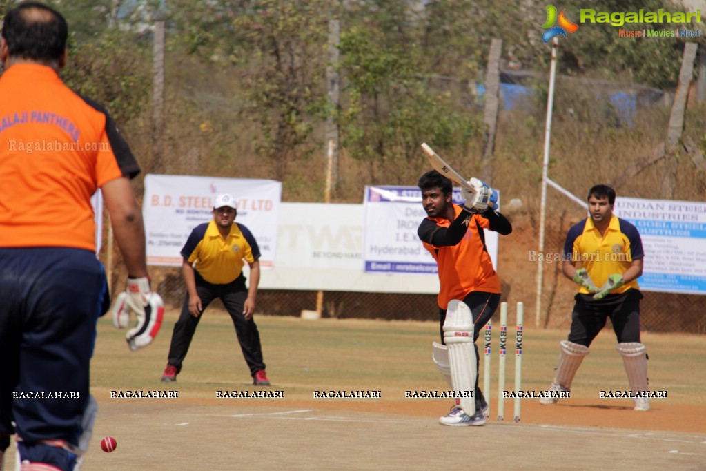 Tulsian Steel Shisma Premier League at Saraswathi Cricket Ground