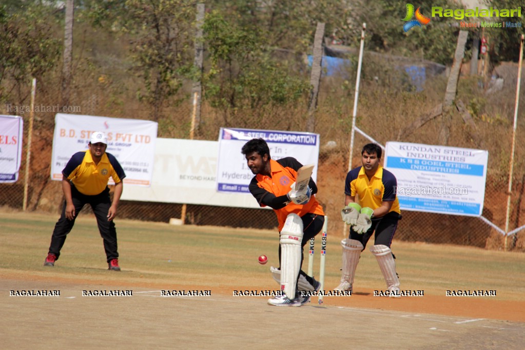 Tulsian Steel Shisma Premier League at Saraswathi Cricket Ground