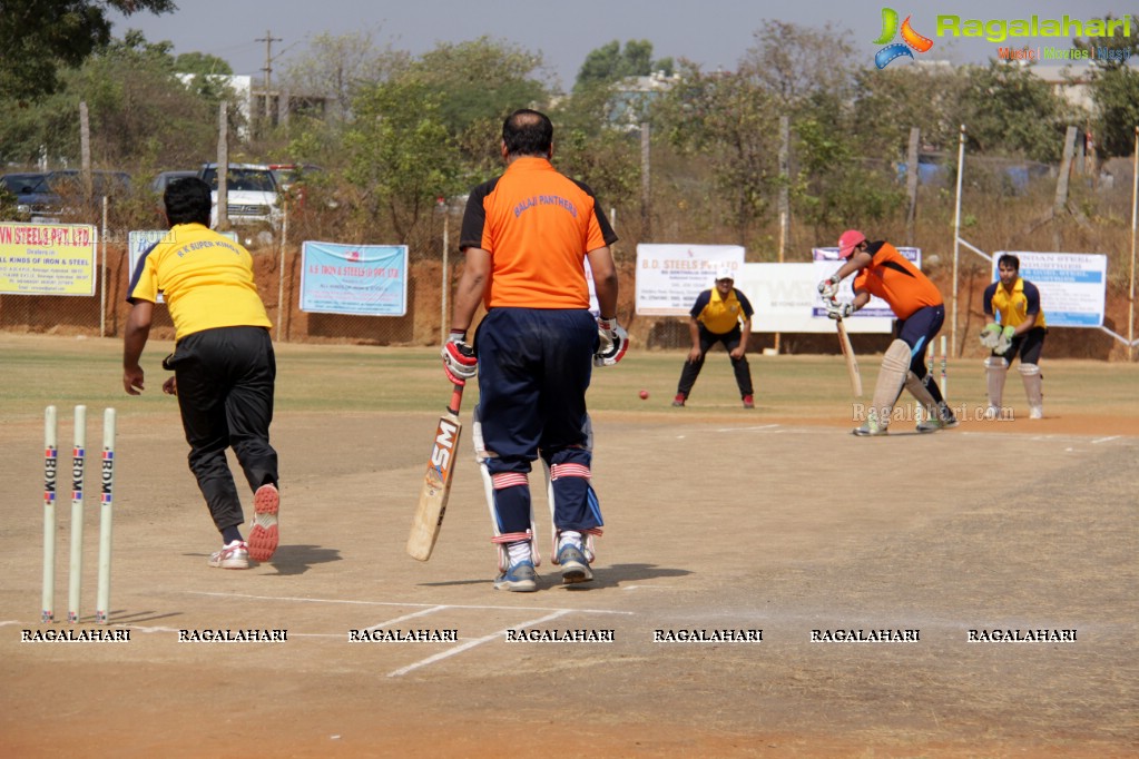 Tulsian Steel Shisma Premier League at Saraswathi Cricket Ground