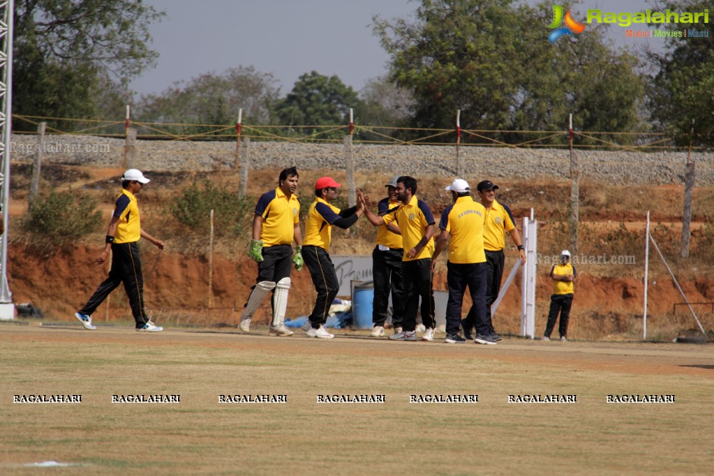 Tulsian Steel Shisma Premier League at Saraswathi Cricket Ground