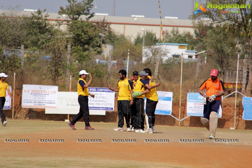 Tulsian Steel Shisma Premier League at Saraswathi Cricket Ground