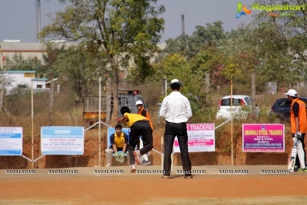 Tulsian Steel Shisma Premier League at Saraswathi Cricket Ground