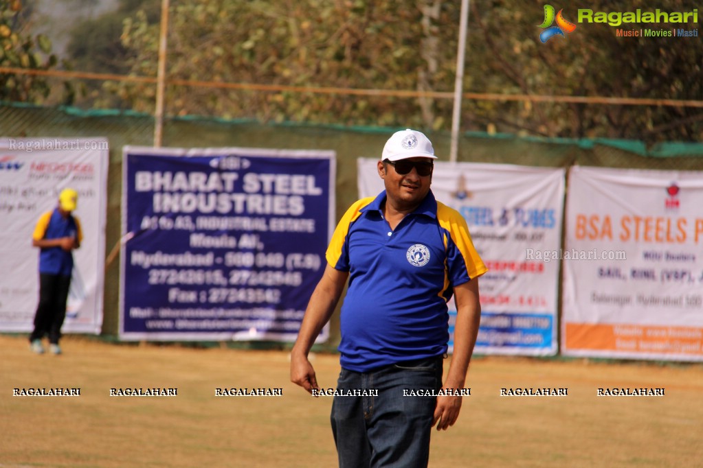 Tulsian Steel Shisma Premier League at Saraswathi Cricket Ground