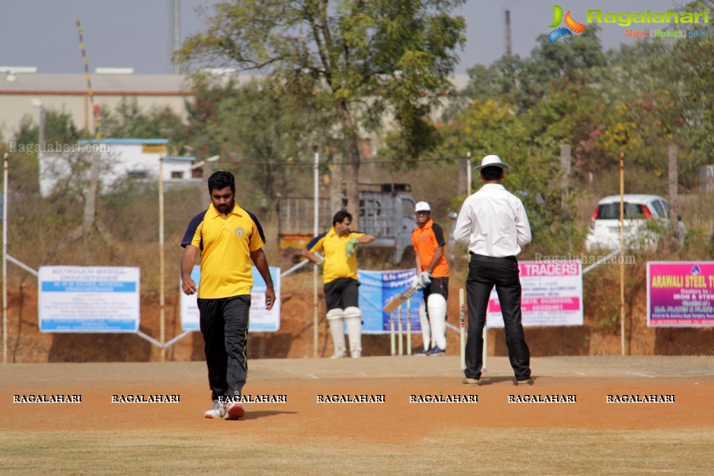 Tulsian Steel Shisma Premier League at Saraswathi Cricket Ground