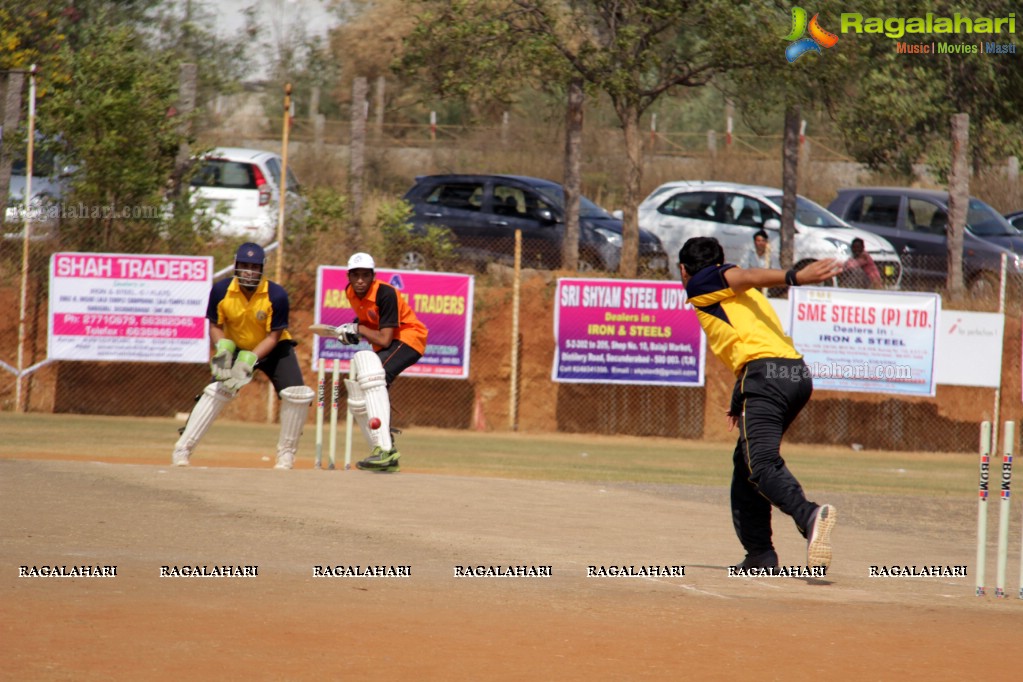 Tulsian Steel Shisma Premier League at Saraswathi Cricket Ground