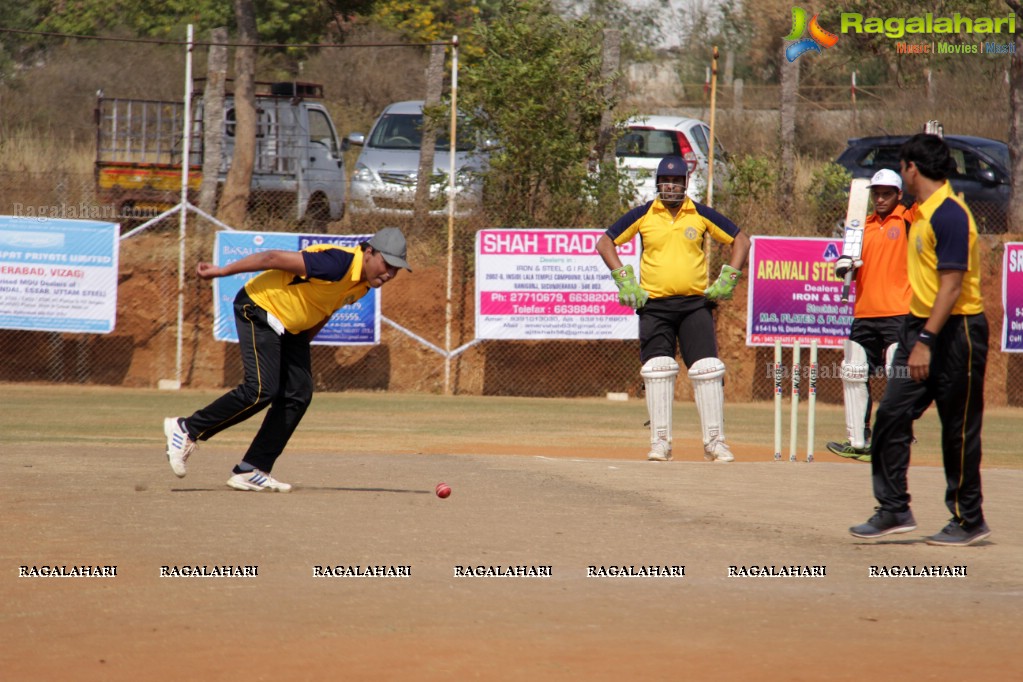 Tulsian Steel Shisma Premier League at Saraswathi Cricket Ground