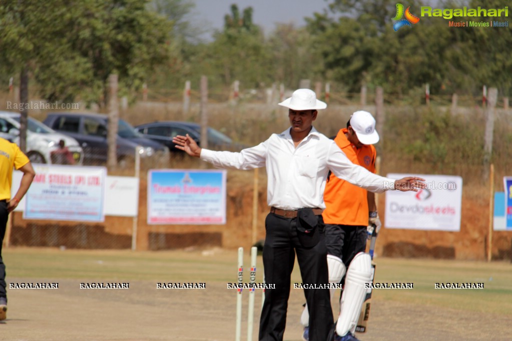 Tulsian Steel Shisma Premier League at Saraswathi Cricket Ground