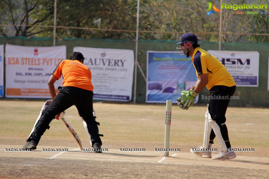 Tulsian Steel Shisma Premier League at Saraswathi Cricket Ground