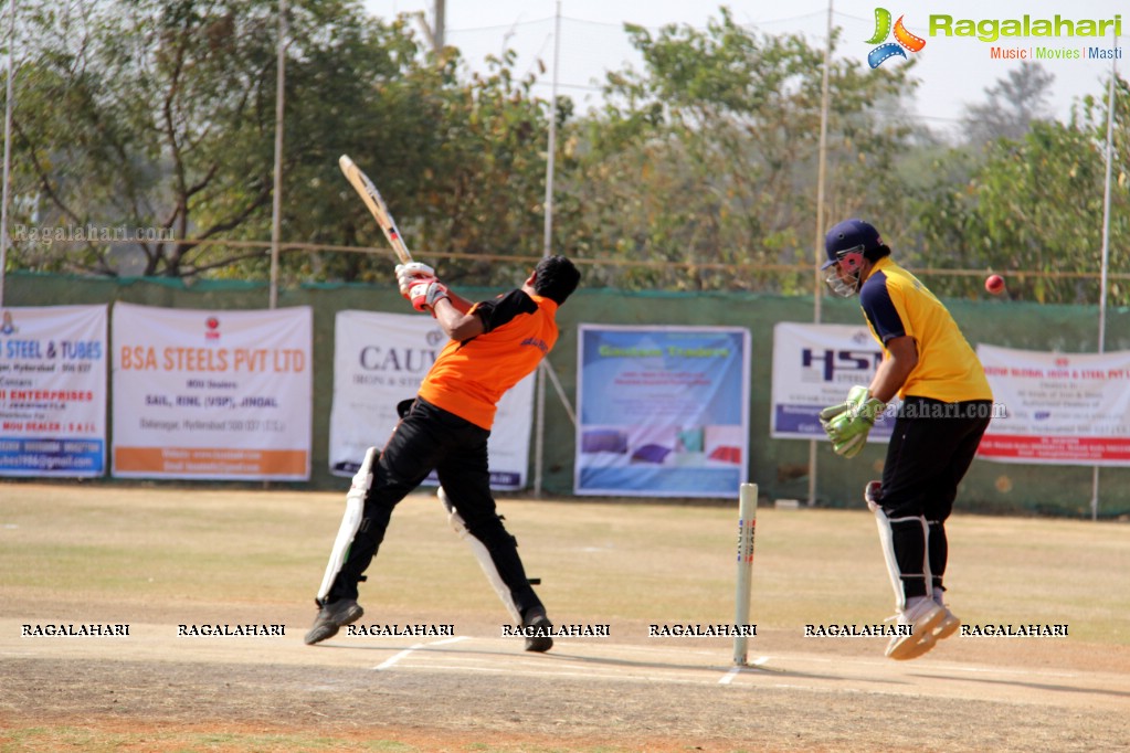 Tulsian Steel Shisma Premier League at Saraswathi Cricket Ground