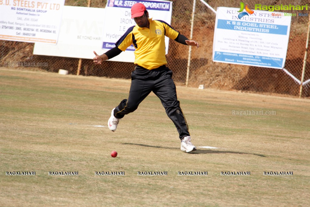 Tulsian Steel Shisma Premier League at Saraswathi Cricket Ground