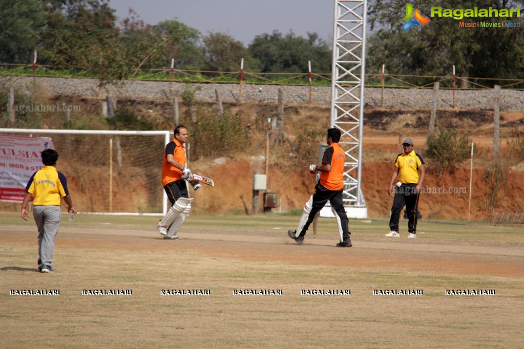 Tulsian Steel Shisma Premier League at Saraswathi Cricket Ground