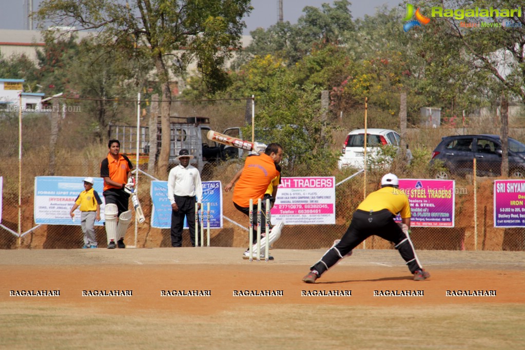 Tulsian Steel Shisma Premier League at Saraswathi Cricket Ground