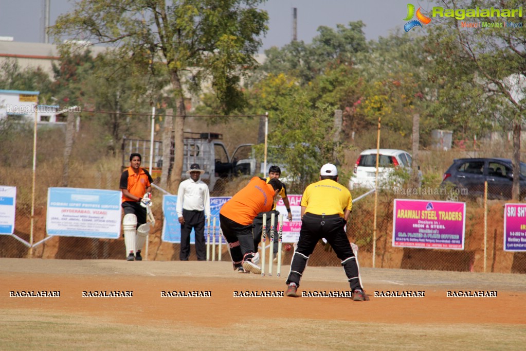 Tulsian Steel Shisma Premier League at Saraswathi Cricket Ground