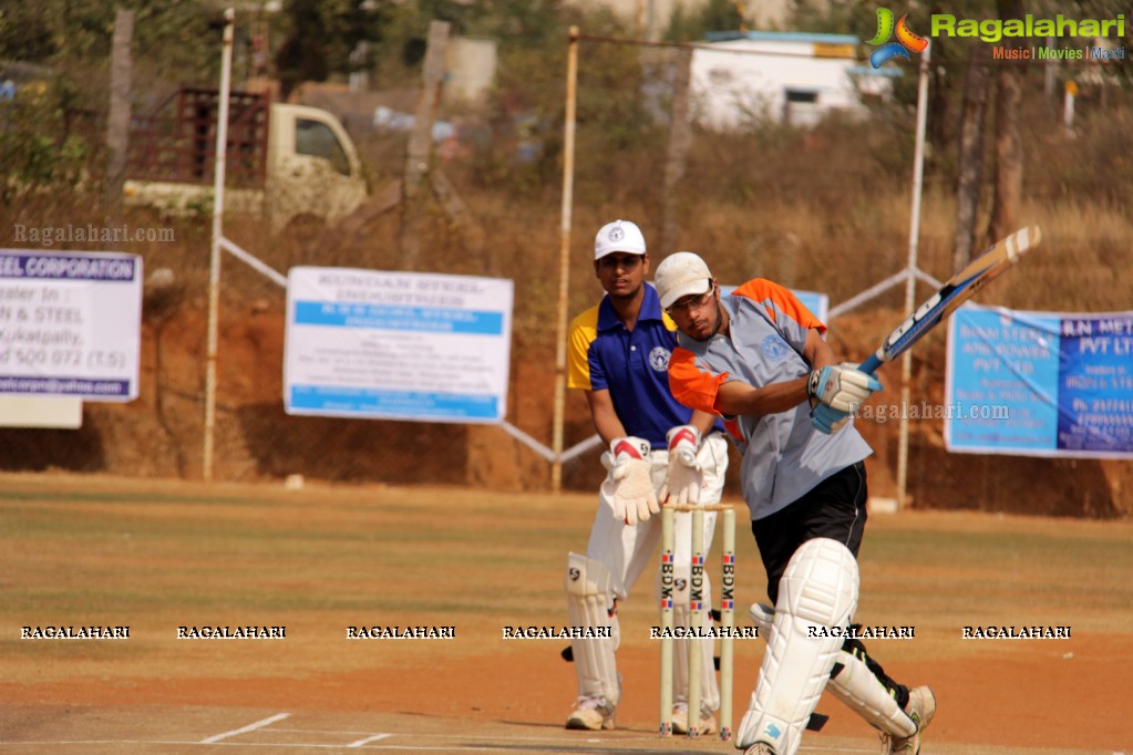 Tulsian Steel Shisma Premier League at Saraswathi Cricket Ground