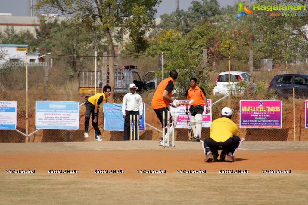 Tulsian Steel Shisma Premier League at Saraswathi Cricket Ground