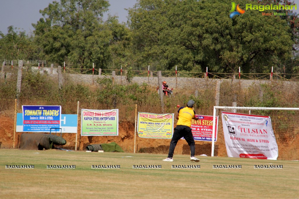 Tulsian Steel Shisma Premier League at Saraswathi Cricket Ground