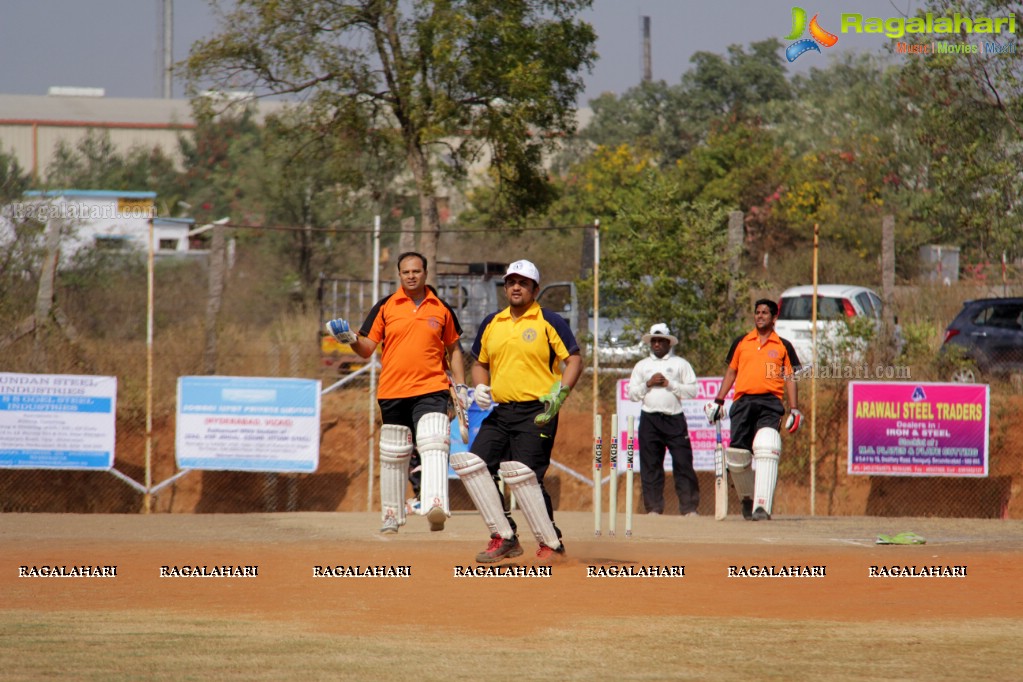 Tulsian Steel Shisma Premier League at Saraswathi Cricket Ground