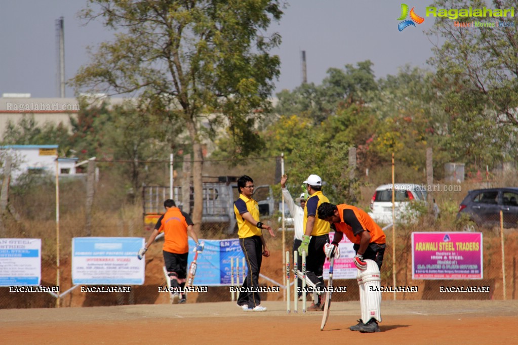 Tulsian Steel Shisma Premier League at Saraswathi Cricket Ground