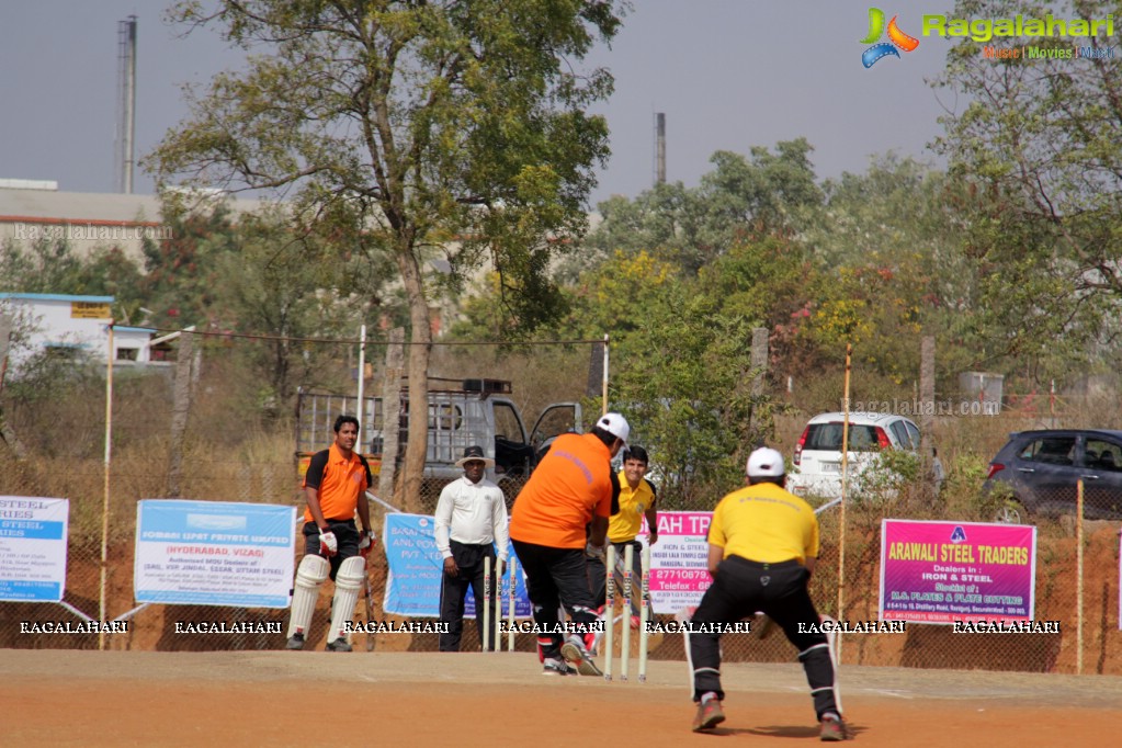 Tulsian Steel Shisma Premier League at Saraswathi Cricket Ground