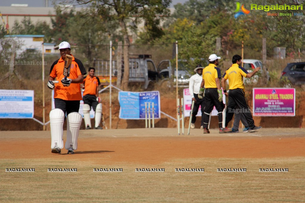 Tulsian Steel Shisma Premier League at Saraswathi Cricket Ground