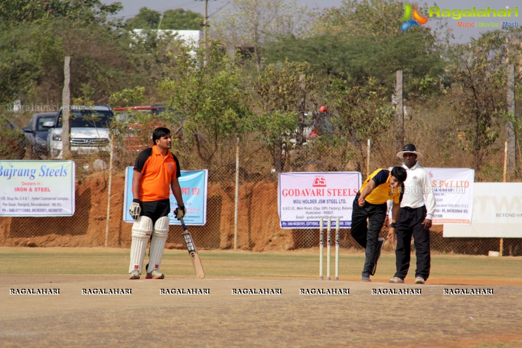 Tulsian Steel Shisma Premier League at Saraswathi Cricket Ground