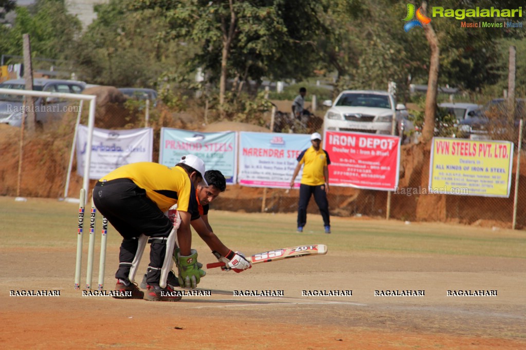 Tulsian Steel Shisma Premier League at Saraswathi Cricket Ground