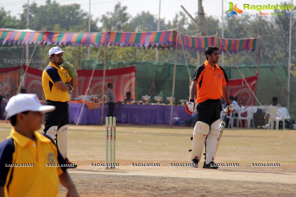 Tulsian Steel Shisma Premier League at Saraswathi Cricket Ground