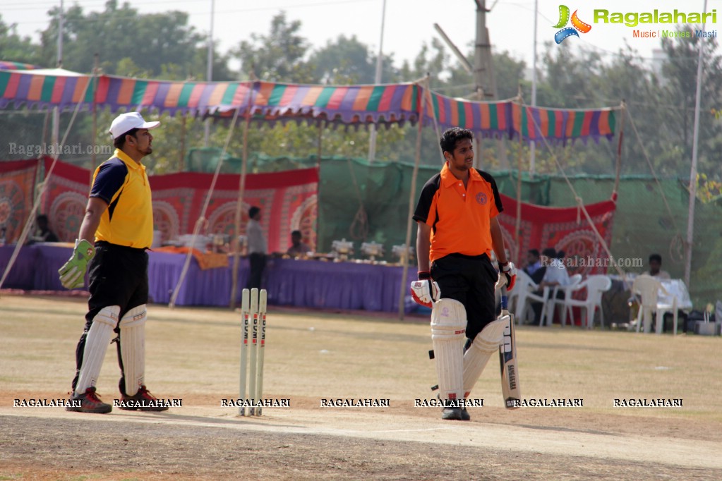 Tulsian Steel Shisma Premier League at Saraswathi Cricket Ground