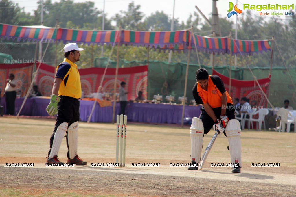 Tulsian Steel Shisma Premier League at Saraswathi Cricket Ground