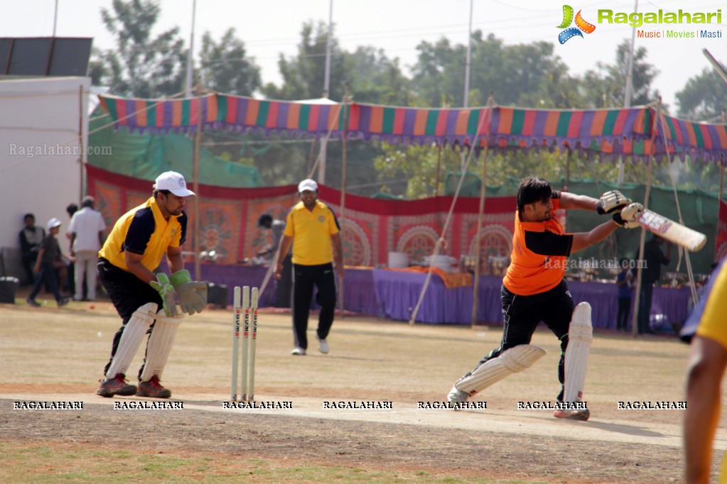 Tulsian Steel Shisma Premier League at Saraswathi Cricket Ground