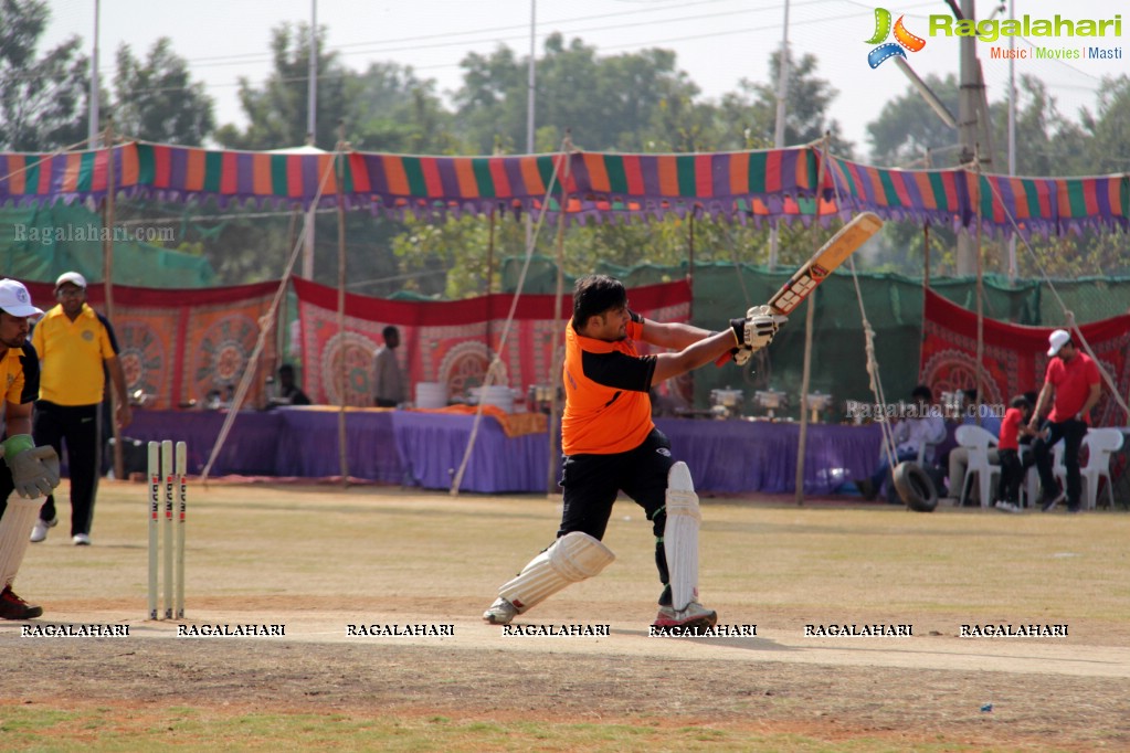 Tulsian Steel Shisma Premier League at Saraswathi Cricket Ground