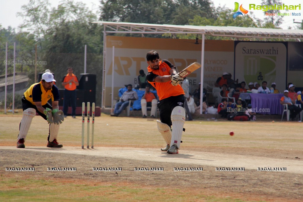 Tulsian Steel Shisma Premier League at Saraswathi Cricket Ground