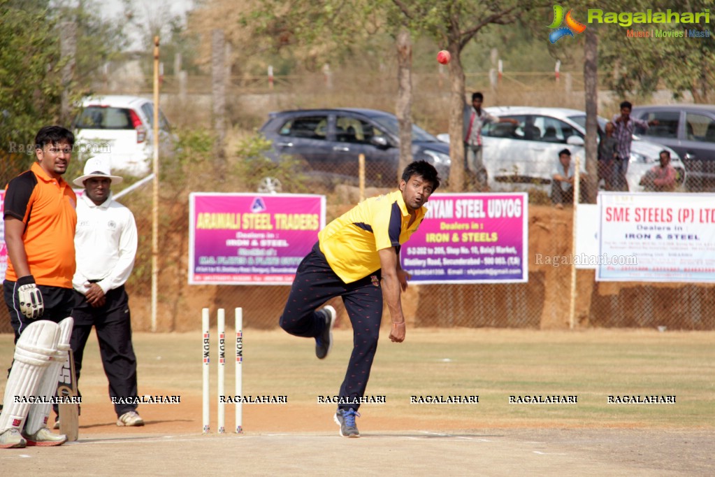 Tulsian Steel Shisma Premier League at Saraswathi Cricket Ground