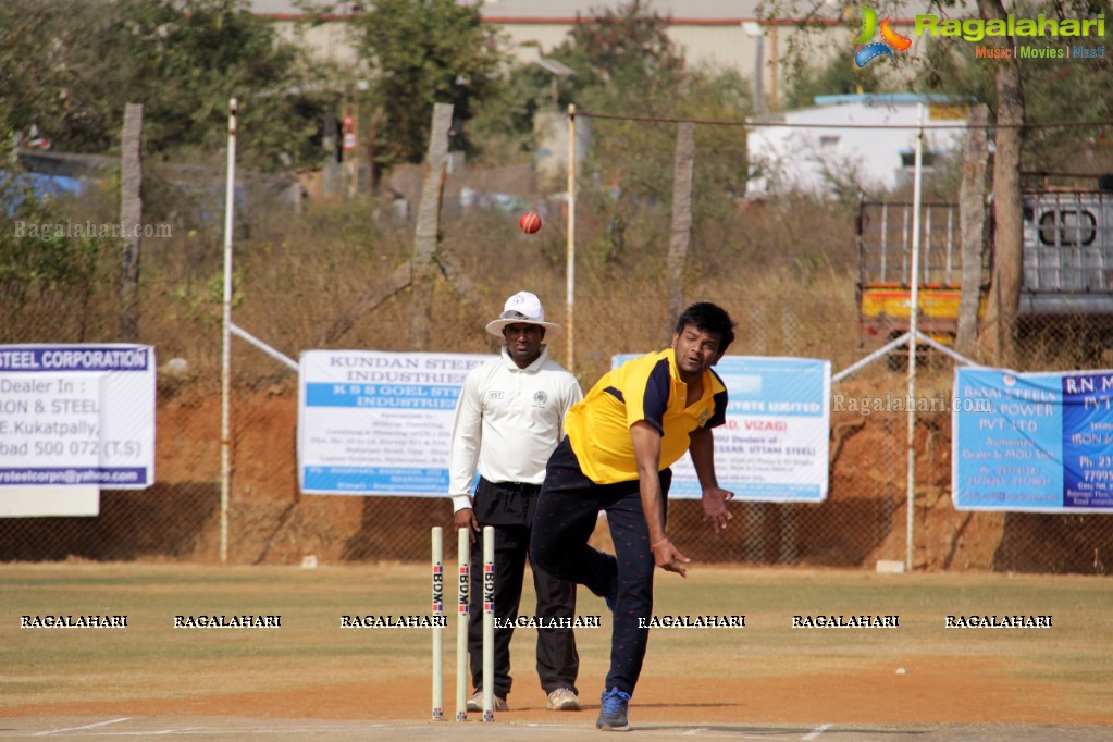 Tulsian Steel Shisma Premier League at Saraswathi Cricket Ground