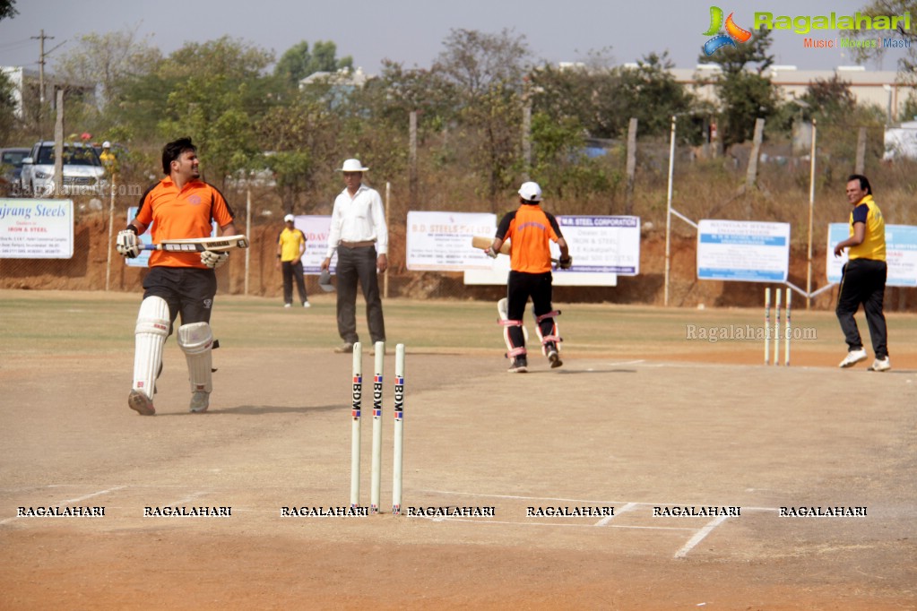 Tulsian Steel Shisma Premier League at Saraswathi Cricket Ground